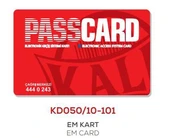 Kale X5 Passcard Em Kart thumbnail 2