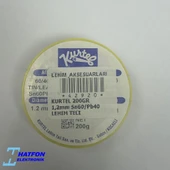 KURTEL 200GR 1,2mm Sn60/Pb40 LEHİM TELİ thumbnail 1