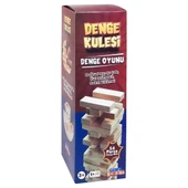 Oyuncak Jenga Denge Oyuncak 54 Parça Denge Kulesi thumbnail 1
