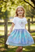 Simli Elsa Elbise thumbnail 1