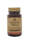 Solgar Biotin 1000 Mcg 50 Kapsül thumbnail 1