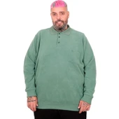 Erkek Sweat Polo Cepli Selanik Basic 20441 Çağla thumbnail 1