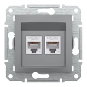 EPH4800162 ASF.ÇELİK 2RJ45CAT6-UTP PRİZ thumbnail 2