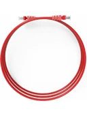 ICAT6-03TK 3m CAT6 Kırmızı Patch Kablo thumbnail 1