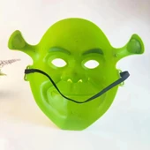 Yeşil Shrek Maskesi 21x25 cm thumbnail 4