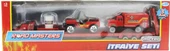 Die Cast Metal Tırlı ve Jeepli İtfaiye Seti thumbnail 1