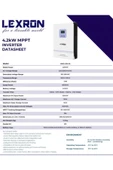 Lexron 4.2kW 24V MPPT Akıllı İnverter thumbnail 2