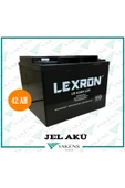 Lexron 42 Ah Jel Akü Lexron thumbnail 2