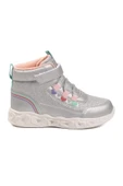 Gümüş Işıklı Cırtlı Kız Çocuk Sneaker Bot thumbnail 2