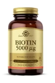 Solgar Biotin 5000 Mcg 50 Kapsül thumbnail 1