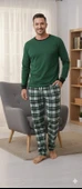pijalüx tek alt ekose pijama thumbnail 1