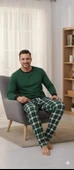 pijalüx tek alt ekose pijama thumbnail 2