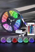 Led Işık 5 Metre Şerit Led RGB Işıklı thumbnail 3