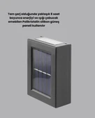 Şeffaf Abajurlu Duvar Tipi Solar Işık thumbnail 3