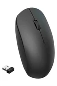 Siyah Kablosuz Mouse Wireless Mouse Minimal Tasarım thumbnail 5