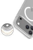 Apple iPhone 17 Pro Jota Magsafe Kapak - Şeffaf thumbnail 2