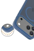 Apple iPhone 17 Pro Max Jota Magneticsafe Kapak - Lacivert thumbnail 6