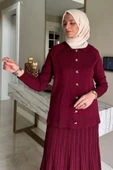 Yonca Triko Takım Bordo thumbnail 4
