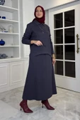 Kumsal Triko Takım Antrasit thumbnail 3