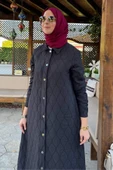 Elmas Kapitone Kap Siyah thumbnail 2
