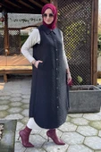 Safir Kapitone Yelek Siyah thumbnail 7