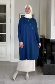 Melda Triko Tunik İndigo thumbnail 1