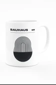 PRYDESIGN Bauhaus Esintisi Seramik Kupa thumbnail 5