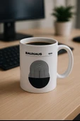 PRYDESIGN Bauhaus Esintisi Seramik Kupa thumbnail 3