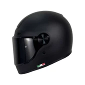 KASK SWAY SW-V6 RETRO MAT SİYAH thumbnail 2