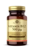 Solgar Vitamin B12 500 mcg 50 Kapsül thumbnail 1