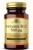 Solgar Vitamin B12 500 mcg 50 Kapsül thumbnail 1