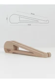 Fagus Wood Girift Ahşap Laptop Standı thumbnail 2