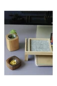 Fagus Wood Mini Sharpy Masa Düzenleyici (Gri) thumbnail 2