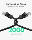 UGREEN CAT6 Ethernet Kablosu, 5 Metre, Mavi, 11204 thumbnail 3