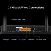TP-Link Archer BE230 5 Port 3600 Mbps Dual Band Wİ-Fİ 7 Router thumbnail 5