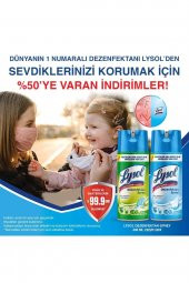 Dezenfektan Sprey Temizliğin Esintisi 2li, Yüzeyler Için, 2x400 Ml thumbnail 3