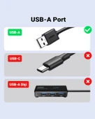 UGREEN USB 2.0/100Mbps Rj45 Ethernet Adaptörü, 20254 thumbnail 9