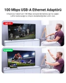 UGREEN USB 2.0/100Mbps Rj45 Ethernet Adaptörü, 20254 thumbnail 4