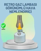 Renkli Led Işıklı Retro Gaz Lambası Aroma Terapi Mist Maker thumbnail 1
