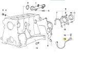 BMW E36 M42 MOTOR BOSCH VURUNTU SENSÖRÜ 12141734580 thumbnail 4