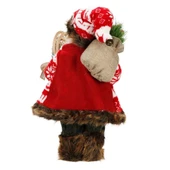 Kürklü Noel Baba Dekoratif Biblo 41 cm thumbnail 4