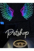 Petshop Yazılı Neon Tabela thumbnail 2