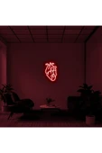 Kalp Figürlü Neon Tabela thumbnail 1