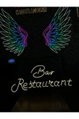 Bar Restaurant Yazılı Neon Tabela thumbnail 2