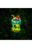 Mılk Shake Yazılı ve Şekilli Neon Tabela thumbnail 2