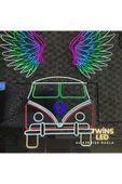 Minibüs Figürlü Neon Tabela thumbnail 2