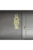 Wc Yönlendirme İnsan Figürlü Neon Tabela thumbnail 2