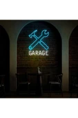 GARAGE Yazılı ve Şekilli Neon Tabela thumbnail 1