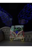 Minibüs Figürlü Neon Tabela thumbnail 3