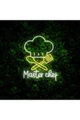 Master Chef Yazılı ve Şekilli Neon Tabela thumbnail 2